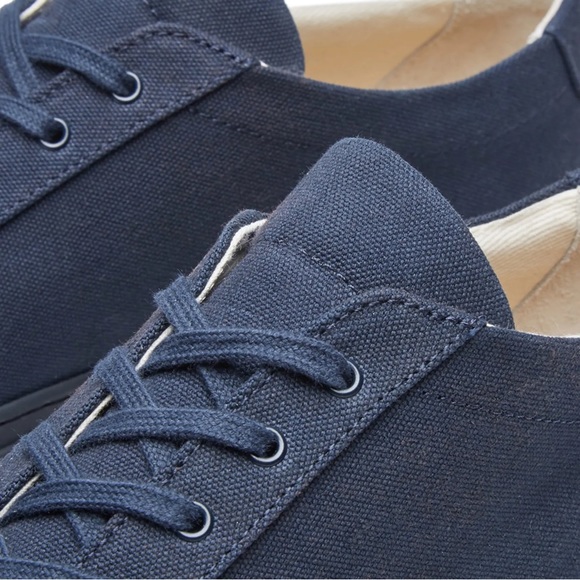 Common Projects Achilles Prem Low Canvas Navy - Picture 5 of 5